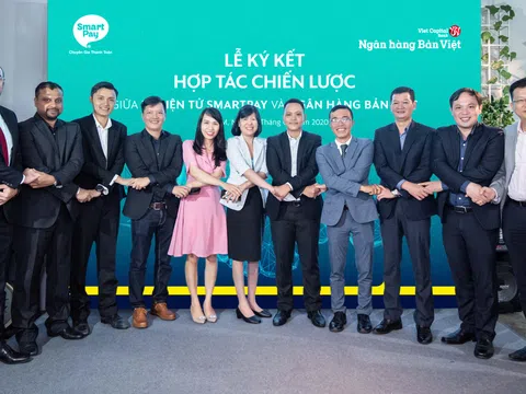 SmartPay hợp tác cùng Ngân hàng Bản Việt ra mắt tiện ích  gửi tiết kiệm trực tuyến với lãi suất hấp dẫn